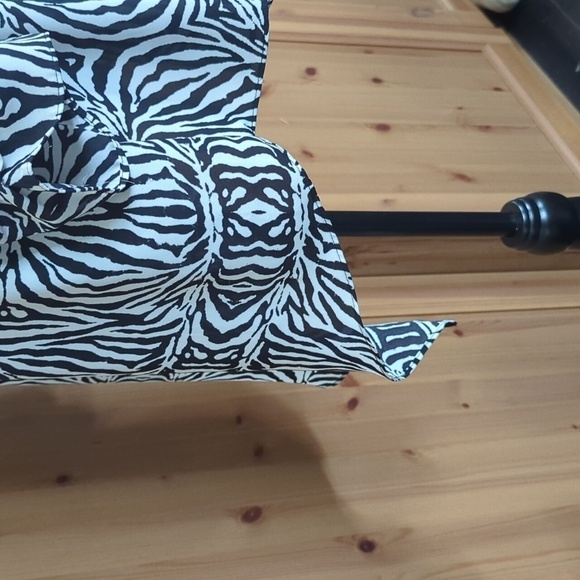 XL  Milano Black & White Blouse - Picture 7 of 10